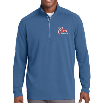 1/4 Zip - Sport Wick ® Textured 1/4 Zip Pullover Thumbnail